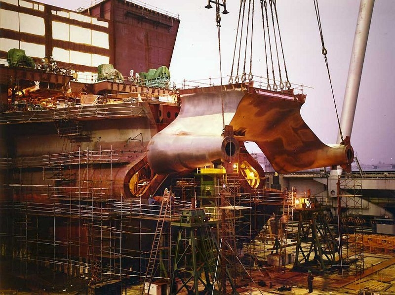 Строительство судна (30 фото)