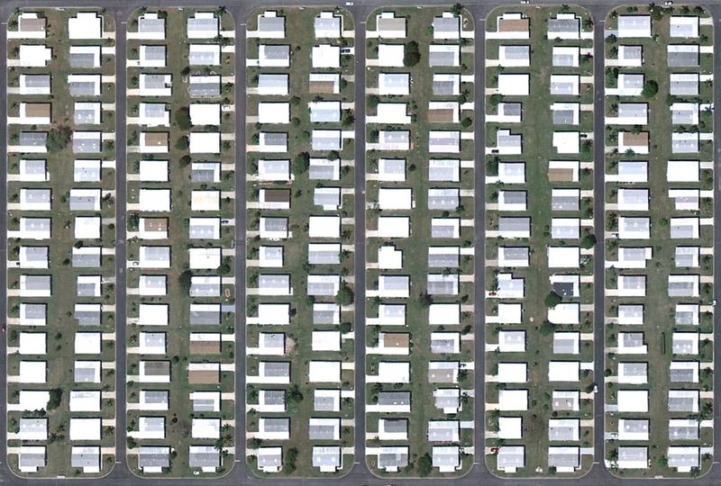 Густо населенный район в Бонита Спрингс. (© Google)