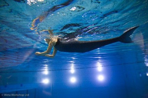 Надя Весси - настоящая русалка (3 фото)
