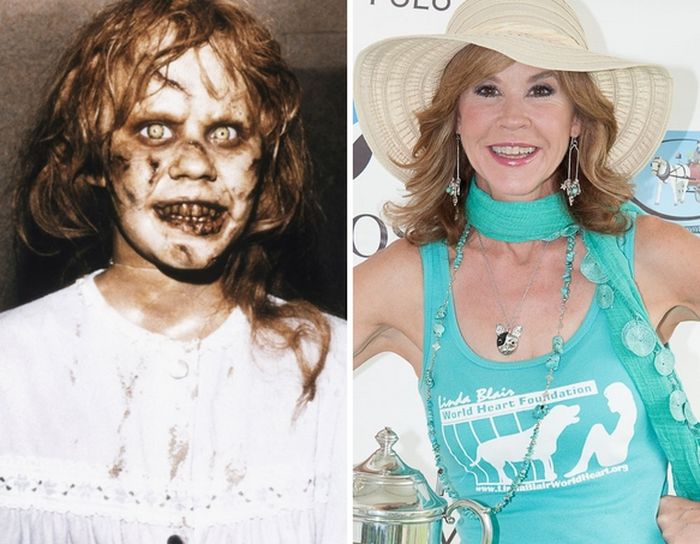 Актеры из фильмов ужасов: тогда и сейчас (30 фото)