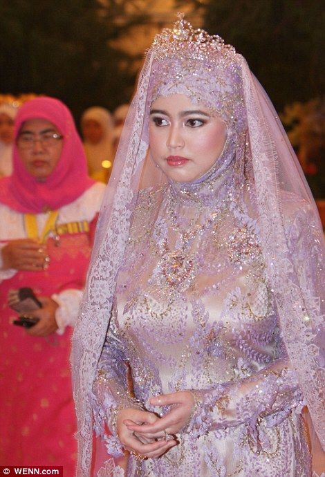 Свадьба дочери султана Брунея (13 фото + 1 видео)