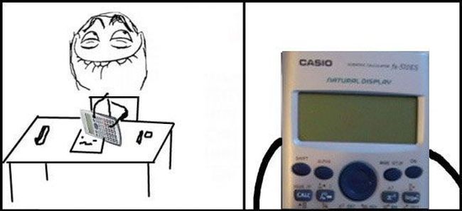 Как рисовать комиксы с помощью калькулятора (5 фото)