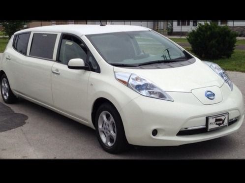Восьмиместный электро-лимузин Nissan Leaf (25 фото+видео)