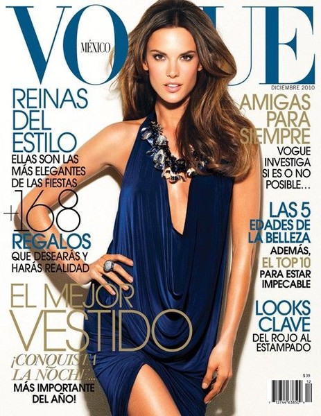 Alessandra Ambrosio In Vogue Mexico 2010 (8 фото)