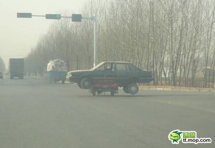 Китай - страна перевозок не перевозимых вещей:) (4 фото)