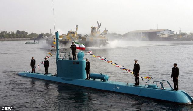 иран, вмс, флот, подводная лодка, атомная лодка, учения