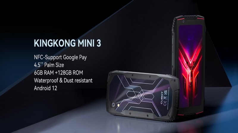 Cubot KingKong Mini3: компактный смартфон с NFC