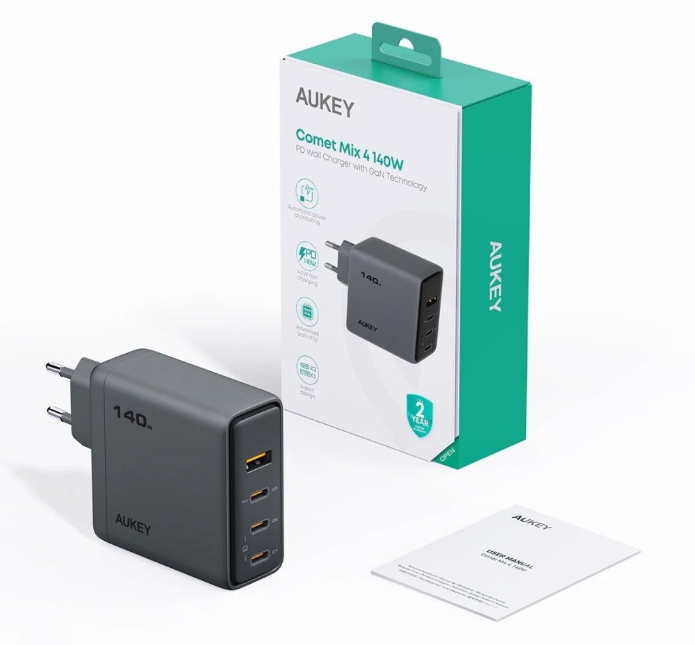 Aukey Comet Mix — когда зарядка умнее, чем твой старый ноутбук