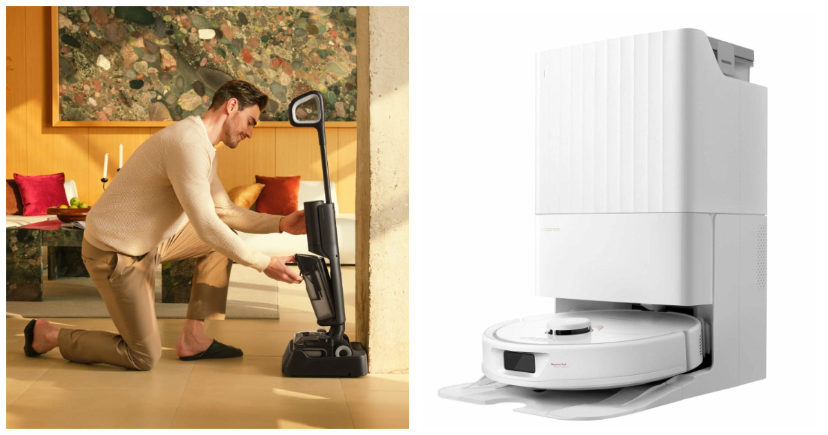 Мощные, универсальные и с высокой степенью автономности: пылесосы Roborock F25 Combo и Roborock Qrevo C