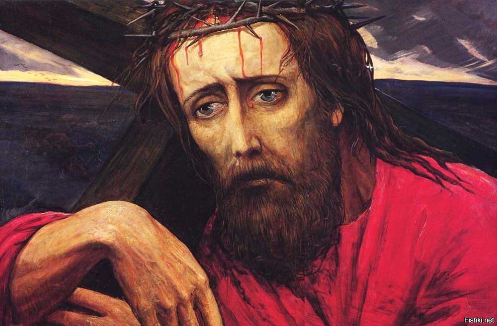 Илья глазунов христос и антихрист картина