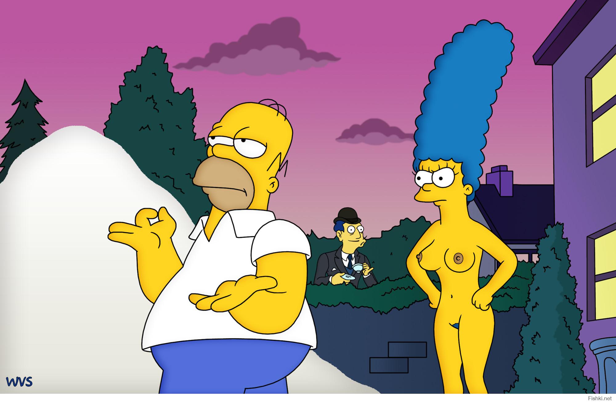 Die simpsons homer comic nackt