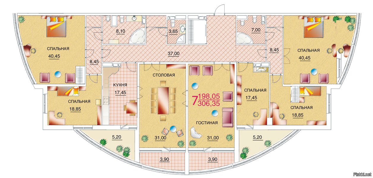 Купить 3 Комнатную Квартиру В Ривьера Тюмень