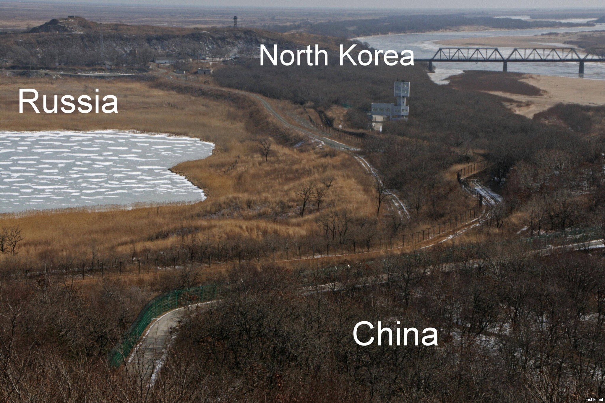 Граница россии с северной кореей